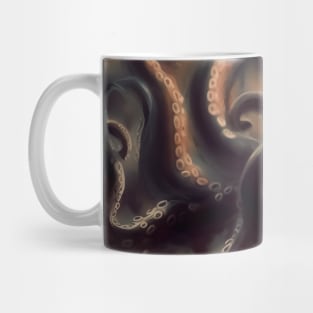 Spooky tentacles pattern Mug